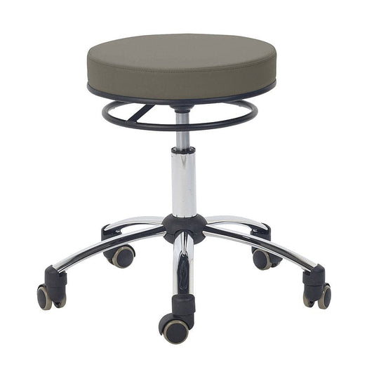Swivel Stool with Release Ring - Grey