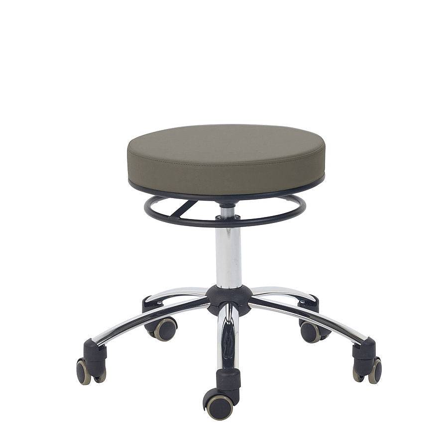 Swivel Stool with Release Ring - Grey