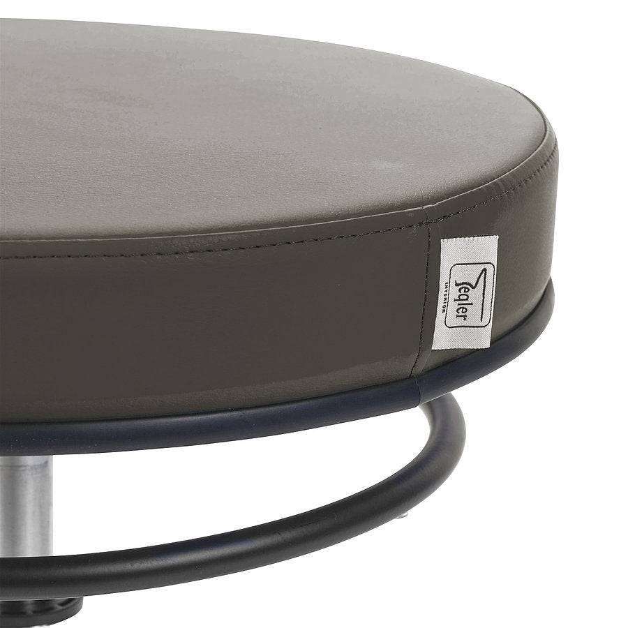 Swivel Stool with Release Ring - Grey