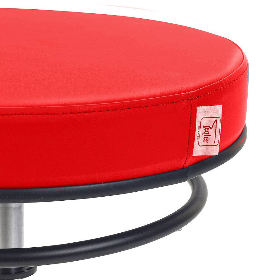 Swivel Stool with Release Ring - Red