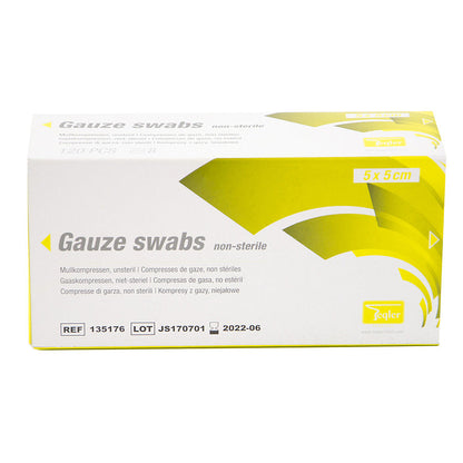 Non Sterile Gauze Swabs || 5cm x 5cm || Pack of 120