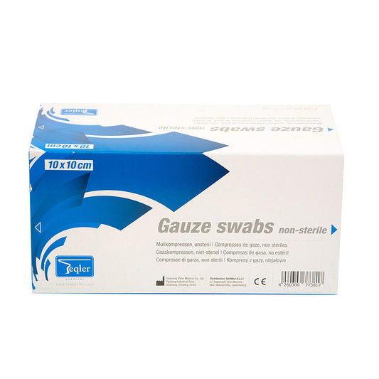 Non Sterile Gauze Swabs || 10cm x 10cm || Pack of 120