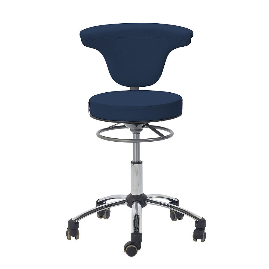 Medical Swivel Chair || Ergonomic Exam Stool with 360° Backrest
