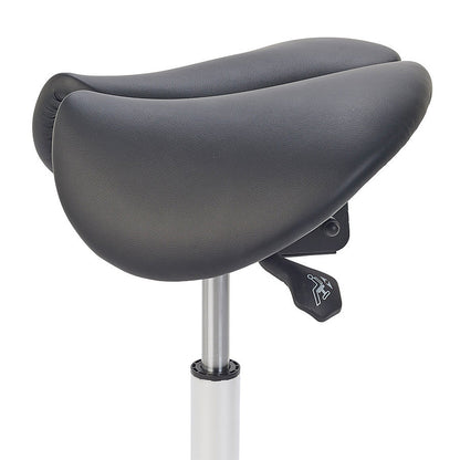 Adjustable Ergonomic Split Seat Saddle Stool for Medical Professionals