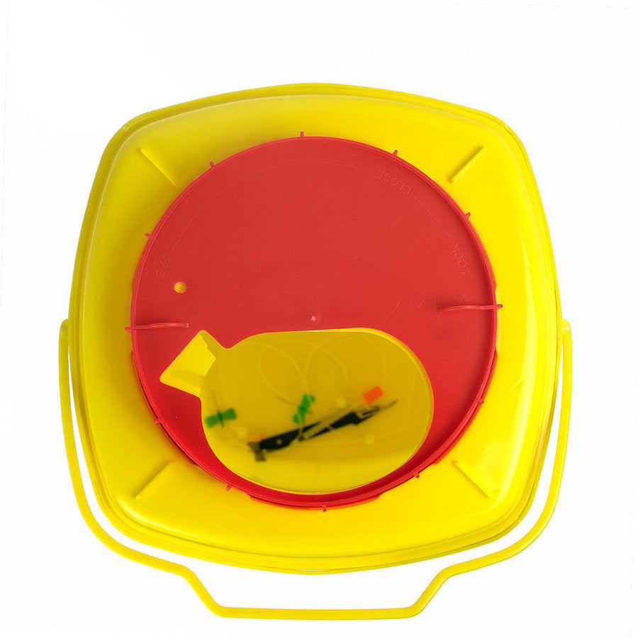 22 Litre Sharps Bin || Clinical Waste Disposal Container