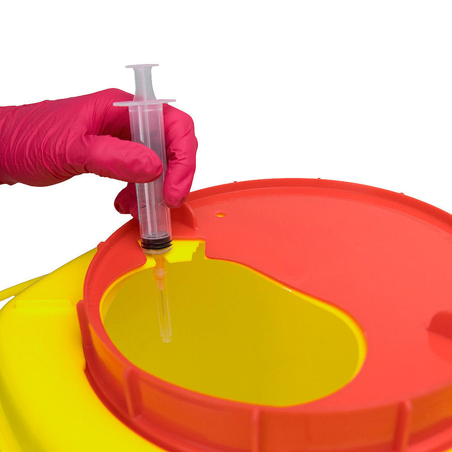 22 Litre Sharps Bin || Clinical Waste Disposal Container