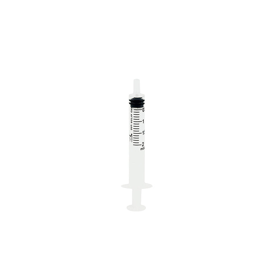 2ml Sterile Disposable Syringe with Luer Connector || 3-Part || Pack of 100