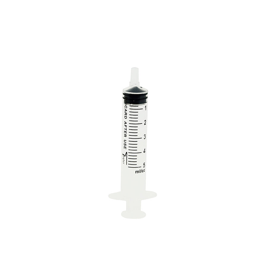 5ml Sterile Disposable Syringe with Luer Connector || 3-Part || Pack of 100