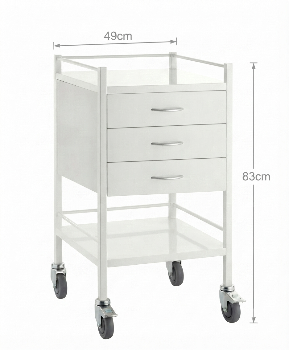 Stainless Steel Multipurpose Surgical Medical Trolley || Hospital Grade