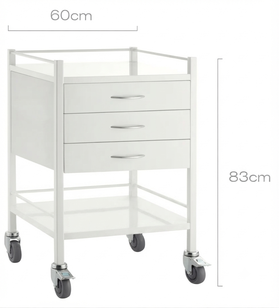 Stainless Steel Multipurpose Surgical Medical Trolley || Hospital Grade