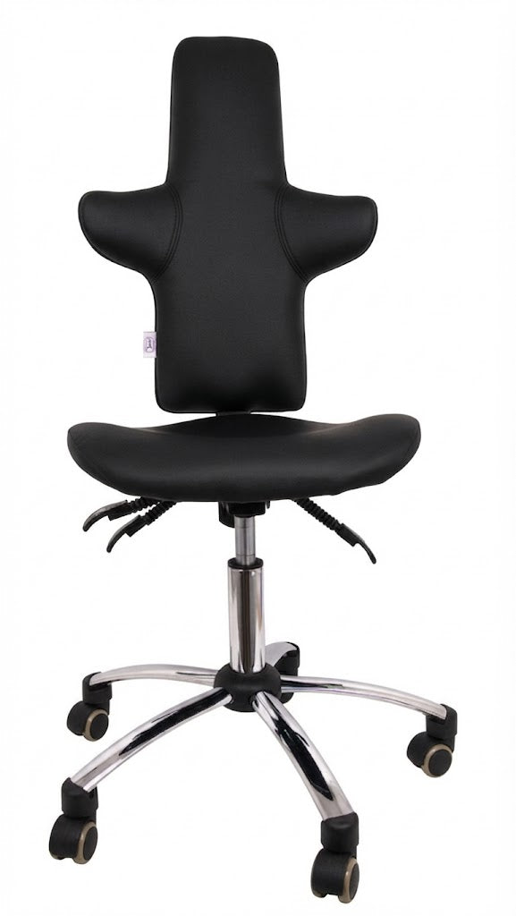 Medical Swivel Practice Chair with High Backrest || Ergonomic Clinic Seating
