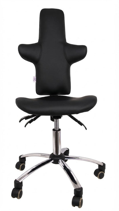 Medical Swivel Practice Chair with High Backrest || Ergonomic Clinic Seating