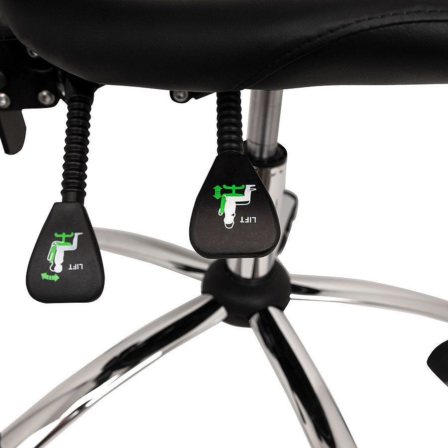 Medical Swivel Practice Chair with High Backrest || Ergonomic Clinic Seating