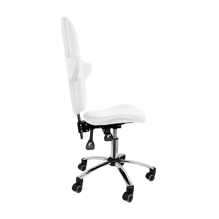 Medical Swivel Practice Chair with High Backrest || Ergonomic Clinic Seating