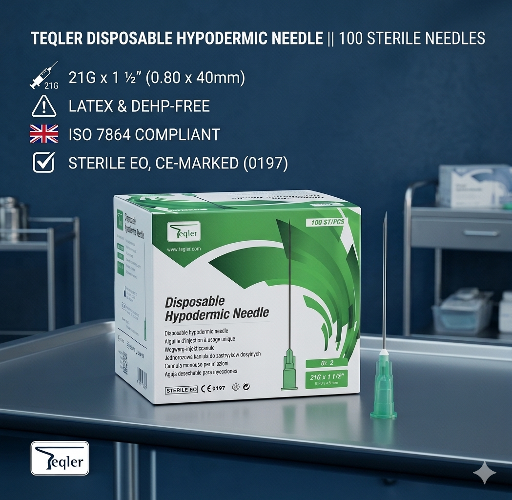 Sterile Disposable Hypodermic Needles || Pack of 100