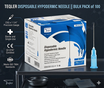 Sterile Disposable Hypodermic Needles || Pack of 100