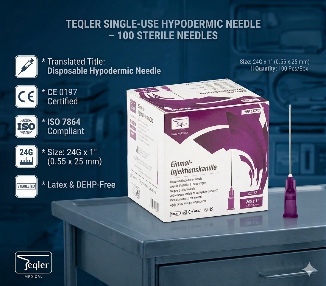 Sterile Disposable Hypodermic Needles || Pack of 100