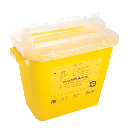 10 Litre Sharps Bin || Clinical Waste Disposal Container