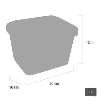 3 Litre Sharps Bin Box || Secure Medical Disposal