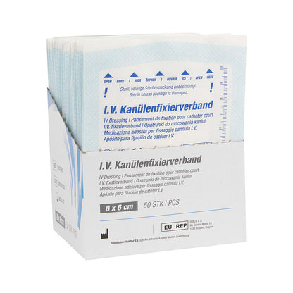 Sterile IV Dressings || 8cm x 6cm || Pack of 50