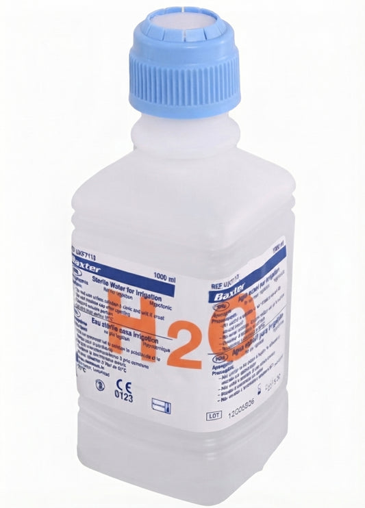 Sterile Water for Irrigation 1000ml || Medical & Autoclave Grade