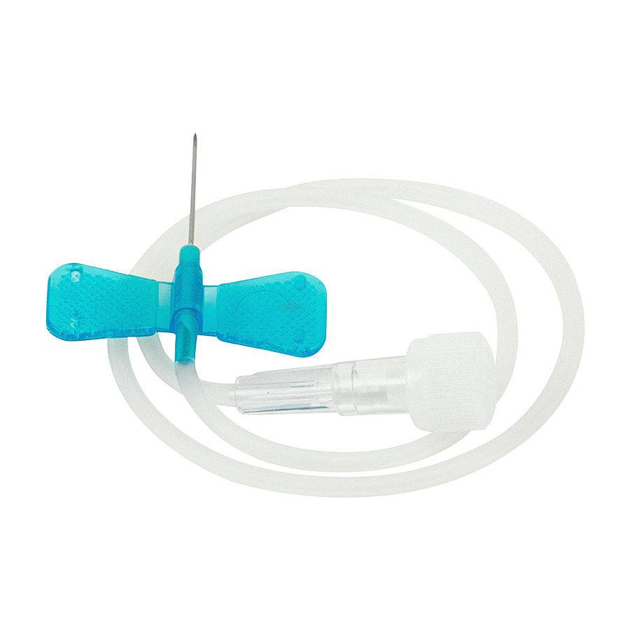 Teqler Butterfly Needle G23 (0.6mm x 19mm) Blue x 100