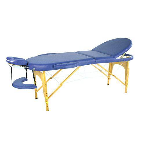 Teqler Portable Massage and Acupuncture Couch - Dark Blue