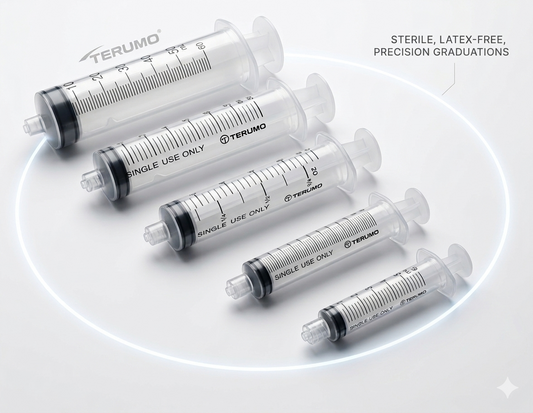 Terumo Luer Lock Disposable Syringes || Sterile, Single Use
