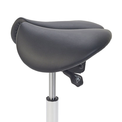 Split Seat Saddle / Chair Stool || Black