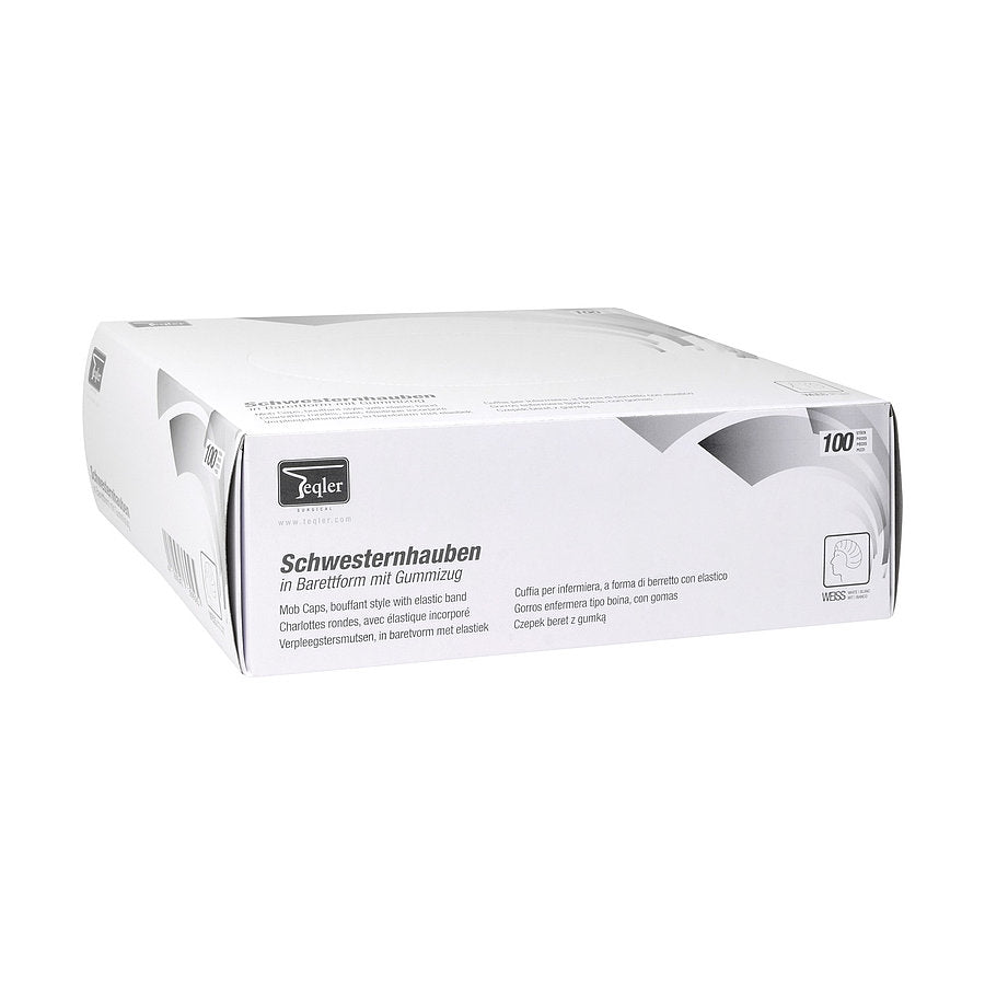 Medical Mob Caps || Bouffant Style-White || Pack of 100
