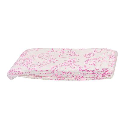 Disposable Baby Underlays || 40 x 60 cm - Princesses print in Pink || Pack of 50