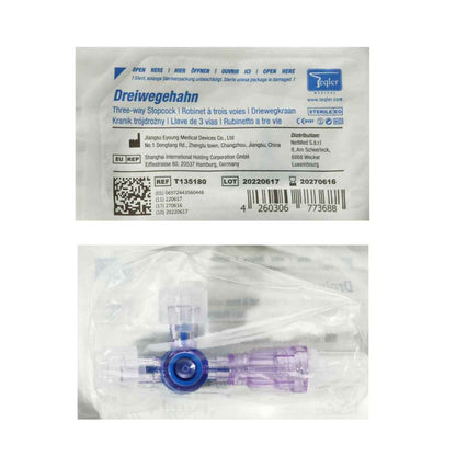 Three-Way Infusion Stopcock || Teqler