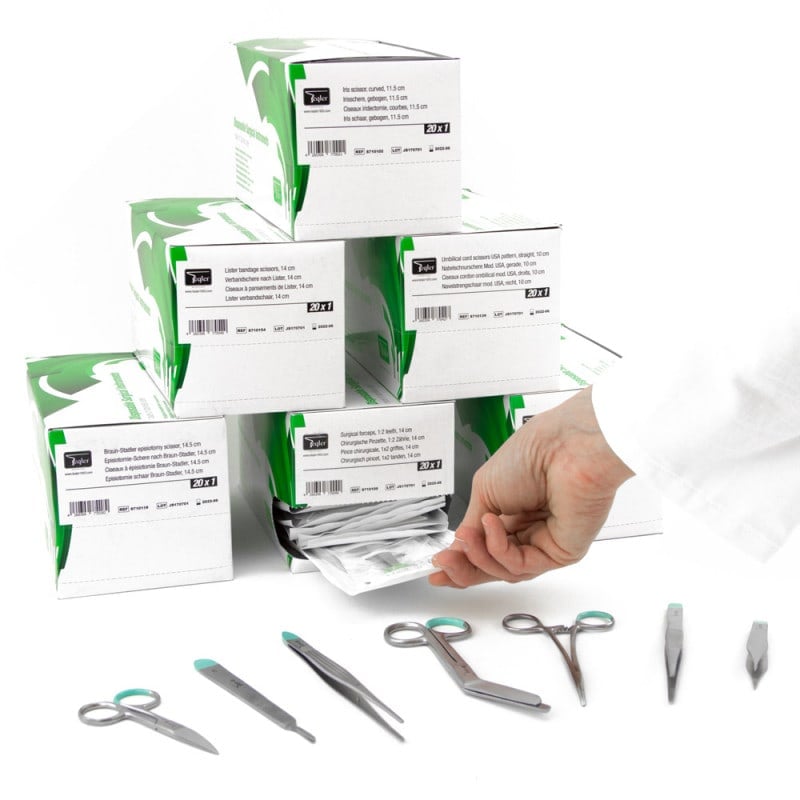 11 cm Feilchenfeld Splinter Forceps || Pack of 20