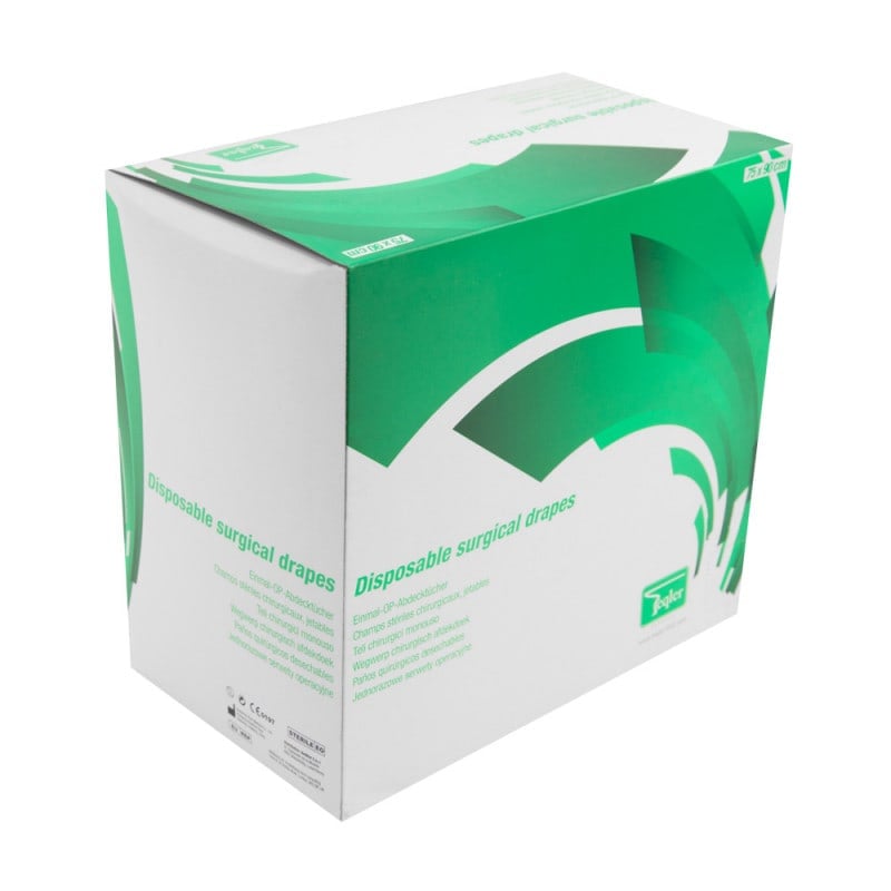 Fenestrated Sterile Surgical Drapes || 75cm x 90cm || Pack of  25
