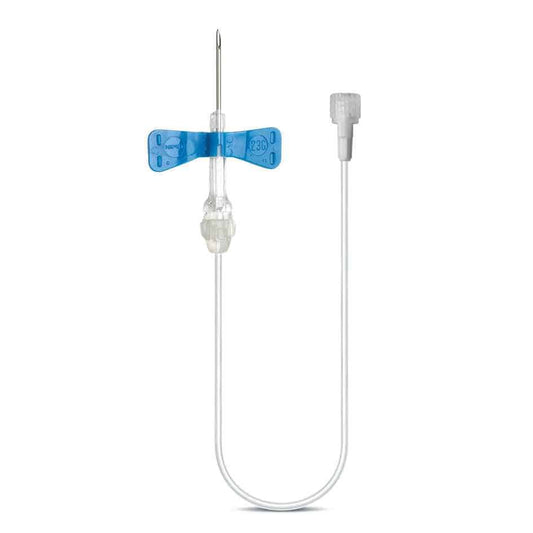25G Venofix Safety Venipunctures Needles || 3/4", 0.5 x 19mm || Orange