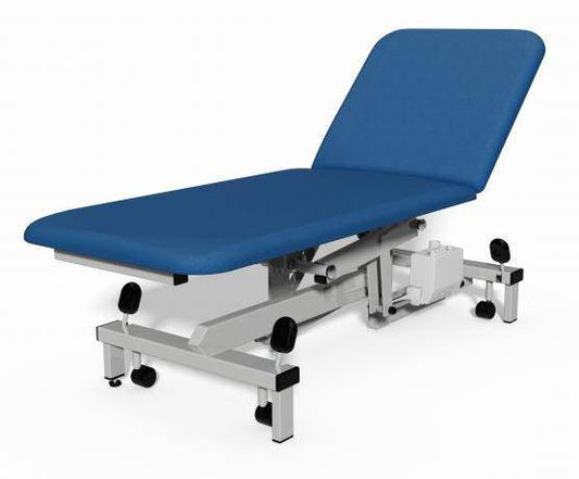 Plinth 2 Section Electric  Examination Couch (502E) - ZEDMED