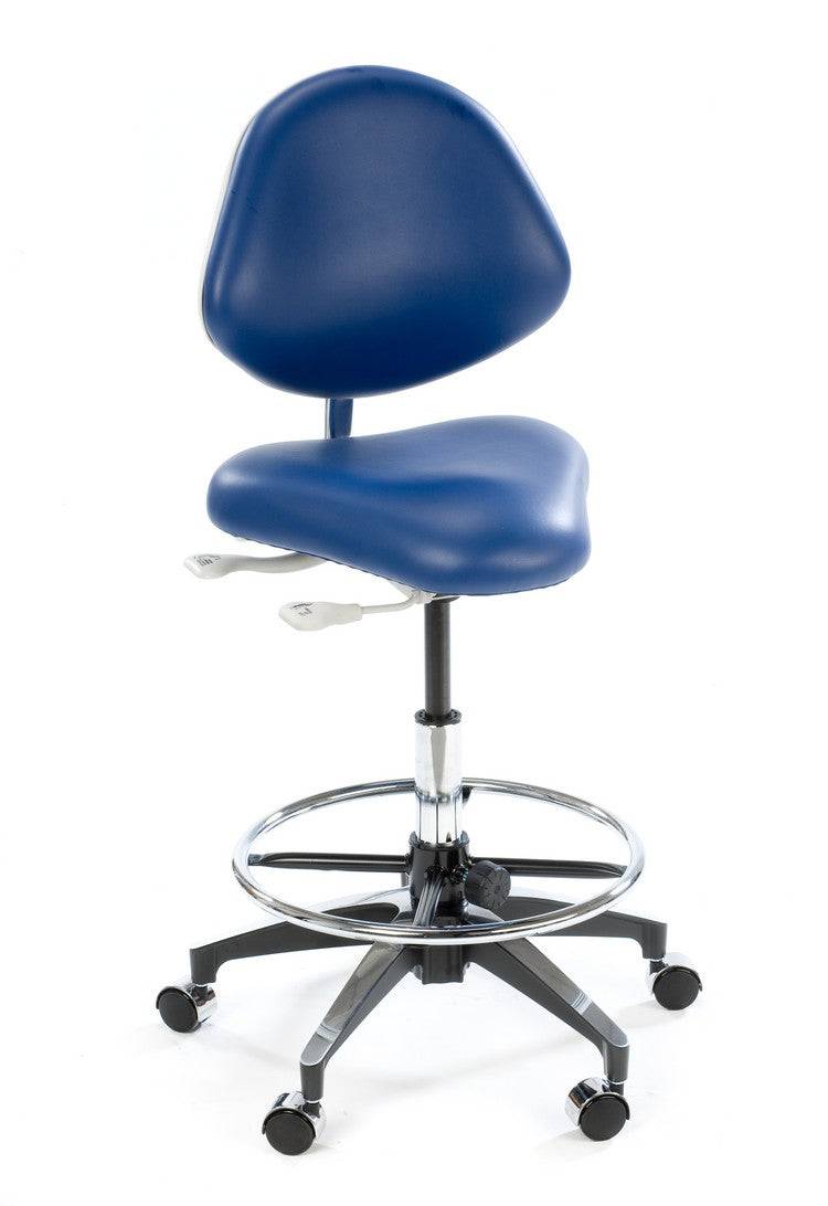 Plinth Premium Sonographers Chair with Foot Ring Support