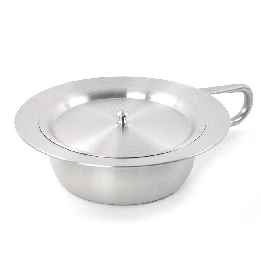 Stainless Steel Bed Pan with Lid