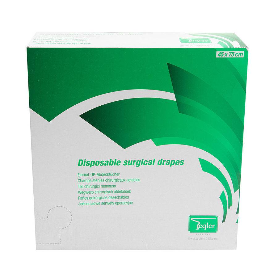Sterile Disposable Surgical Drapes (75cm x 90cm) x 25