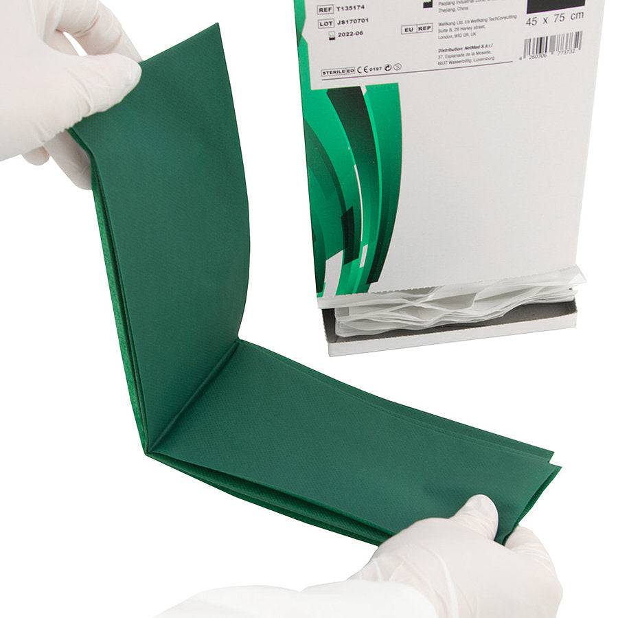 Fenestrated Sterile Surgical Drapes (45cm x 75cm) x 50