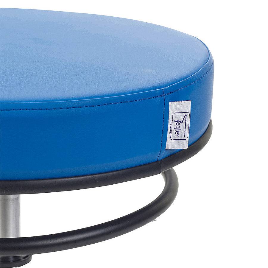 Swivel Stool with Release Ring - Blue
