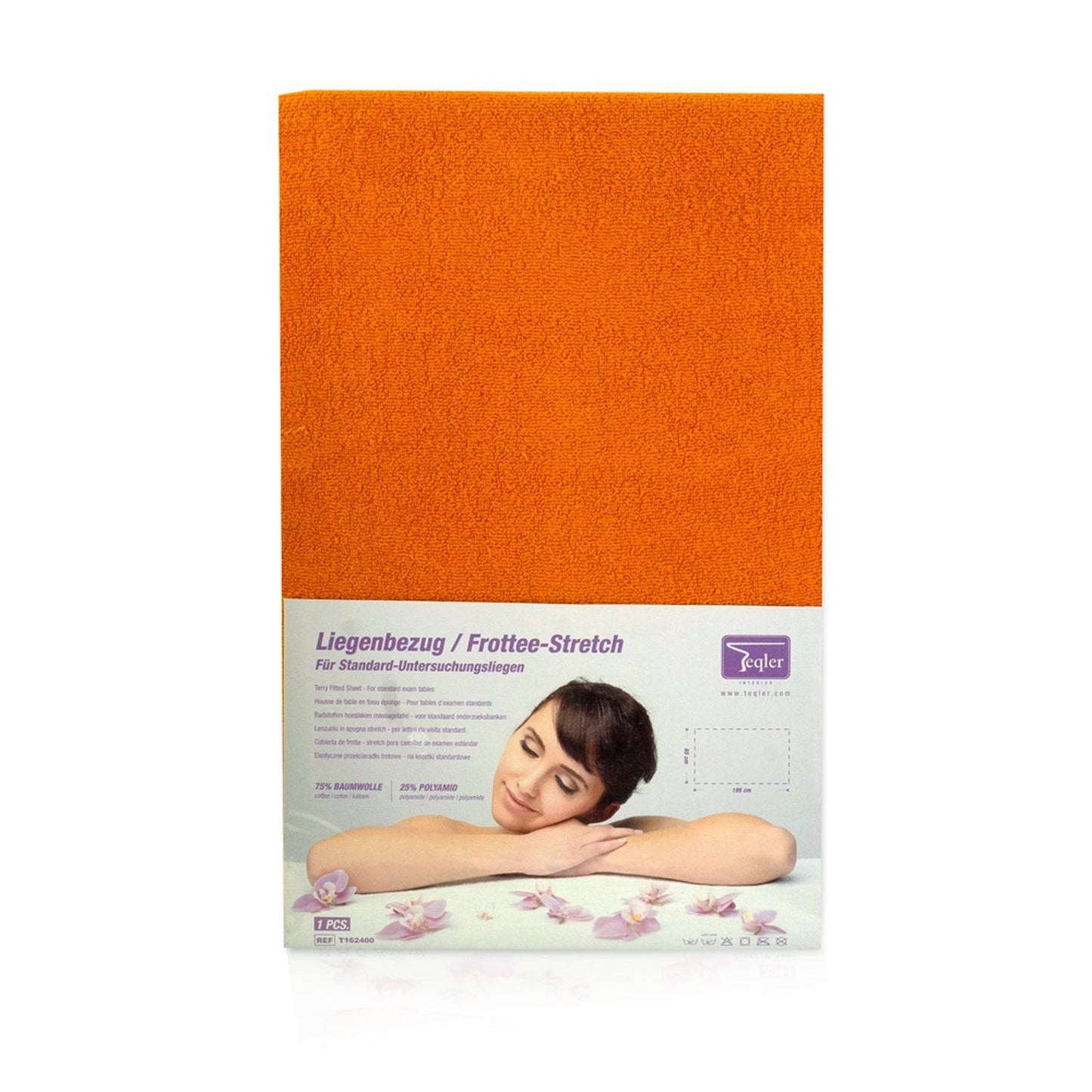 Fitted Sheet for Examination / Massage Couches - Caramel