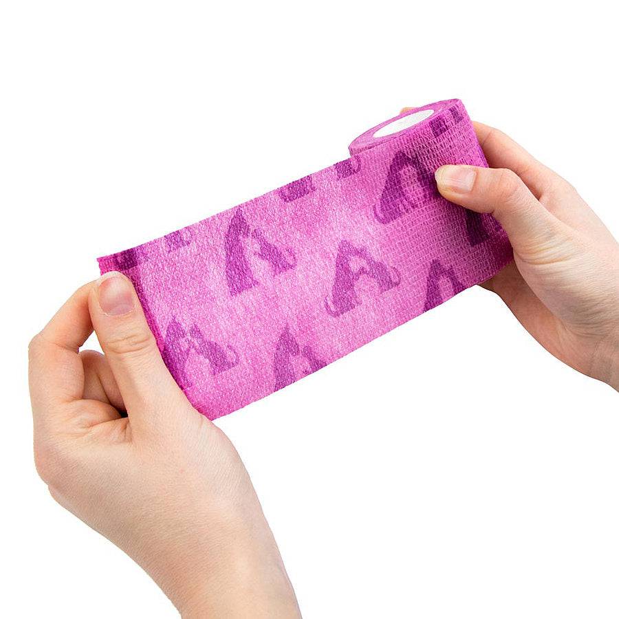 Pet Self-Adhesive Conforming Bandages with Bitter Coating - 7.5cm