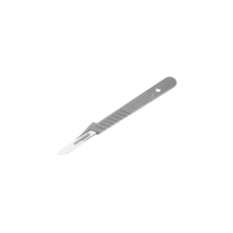 Disposable Sterile Scalpels with Steel Blade No 20 (Box of 10)